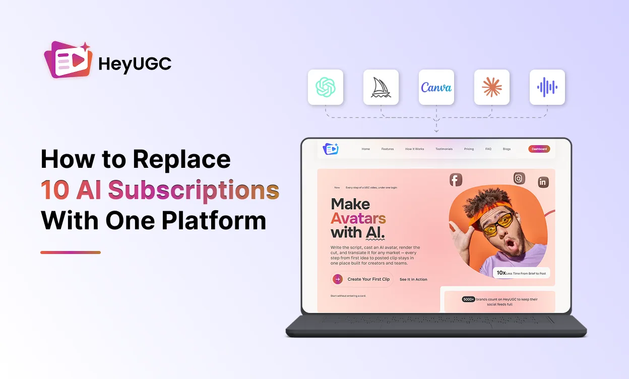 How to Replace 10 AI Subscriptions With One Platform